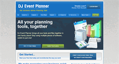 Desktop Screenshot of djeventplanner.com